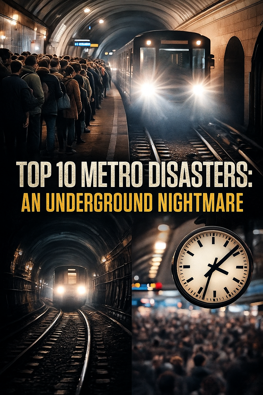 Top 10 metro disasters
